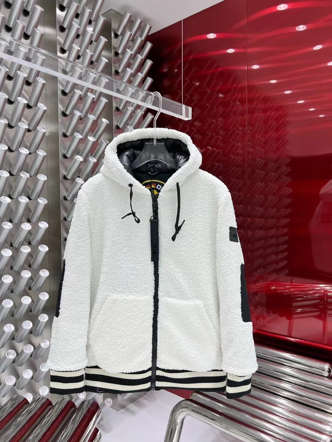 Moose Knuckles Fleece Zip Jacket Moose Knuckles Fleece Zip Jacket